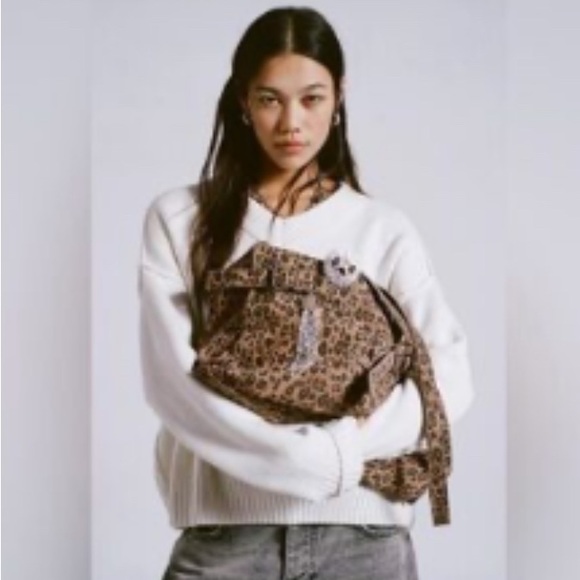 Free People Wild Thing Tote Bag NWT - Picture 7 of 7